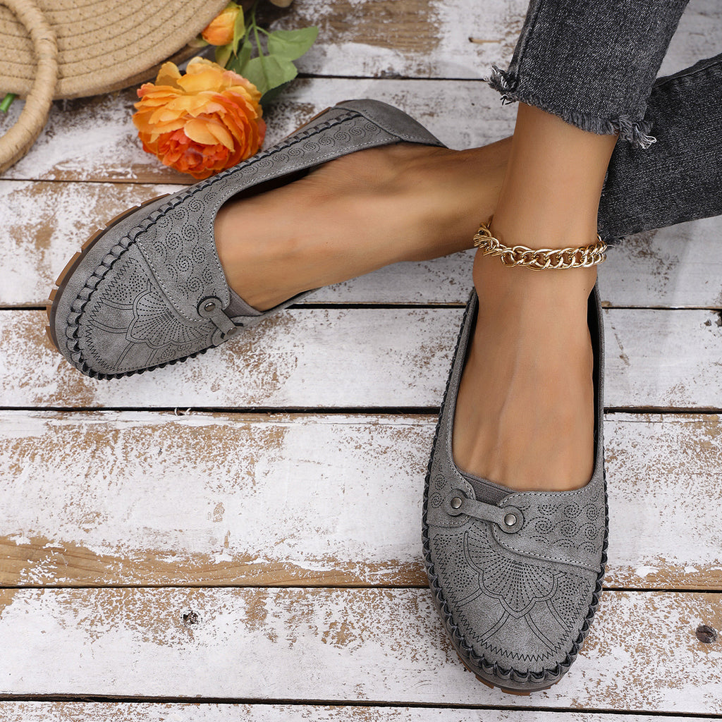 Women's Plus Size Foldable Soft Sole Non-Slip Loafers