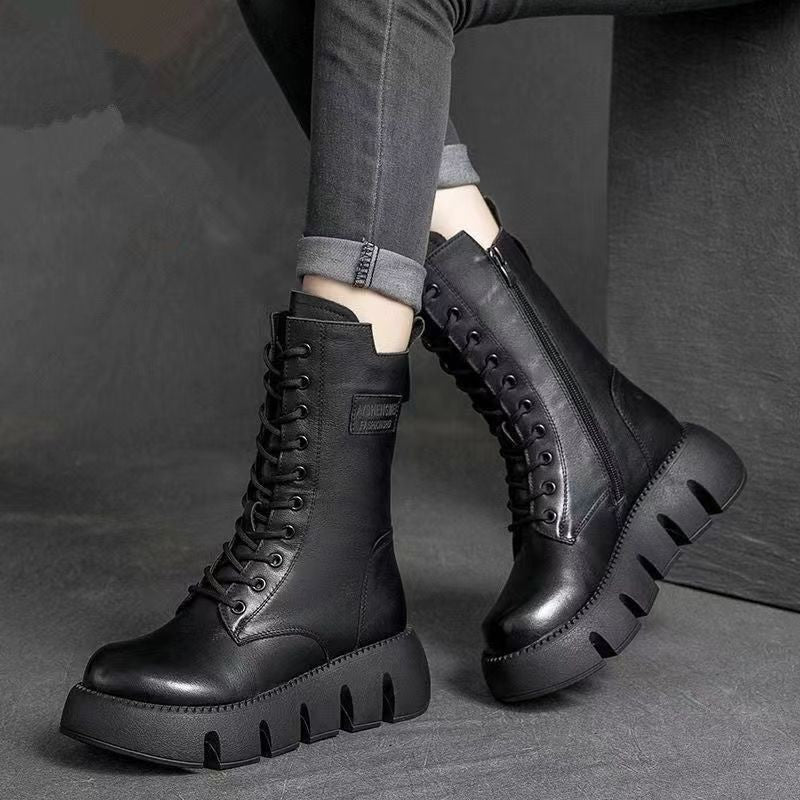 Winter Retro High Top Martin Boots