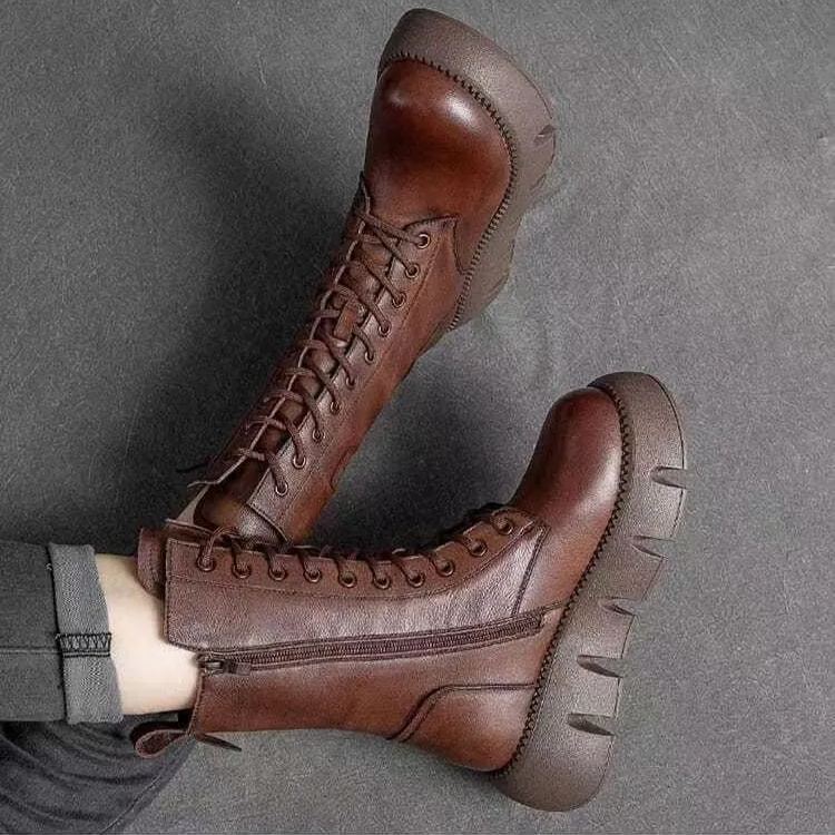 Winter Retro High Top Martin Boots
