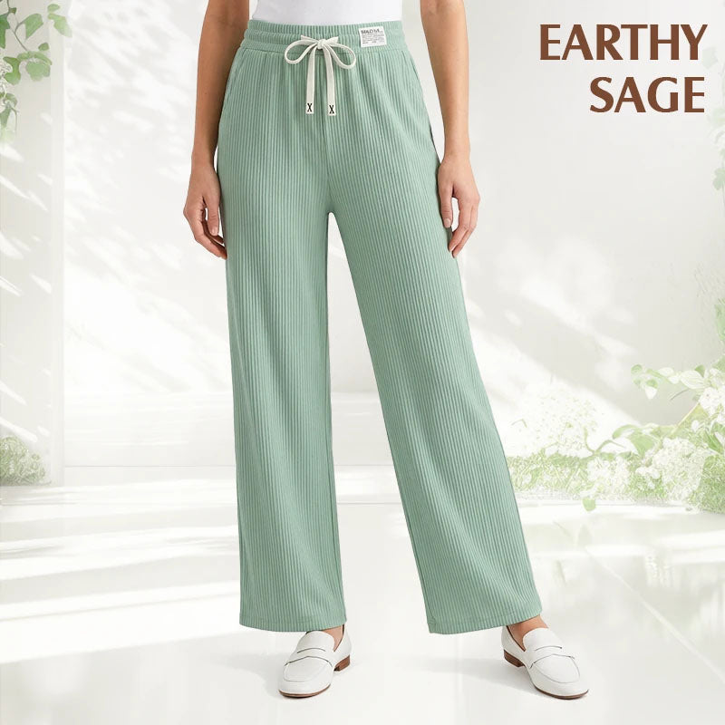 Limited time 50% Off！New summer 2026 women’s high-waisted rayon wide-leg trousers