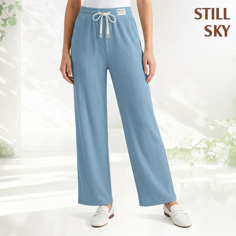 Limited time 50% Off！New summer 2026 women’s high-waisted rayon wide-leg trousers