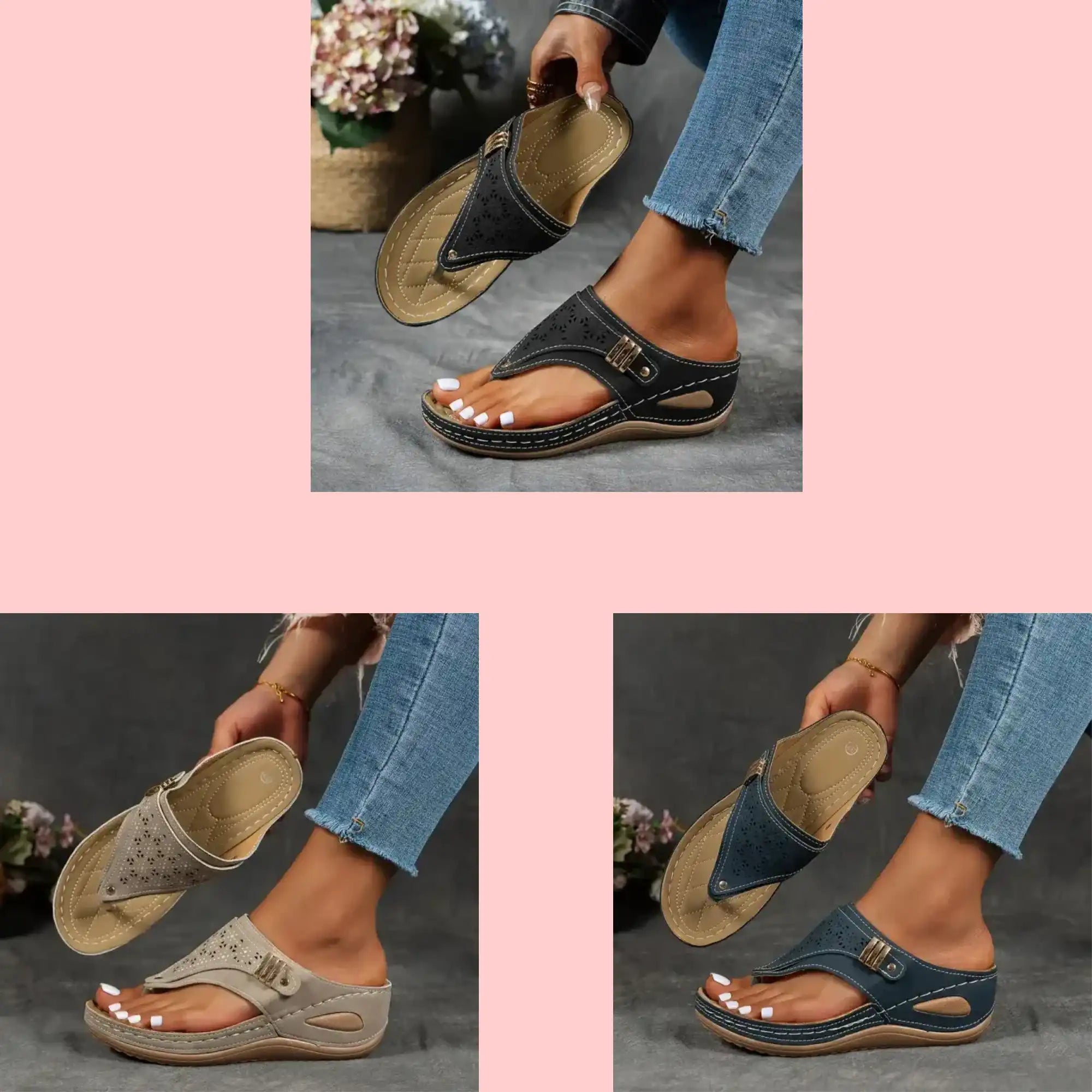 🔥Summer Sizzler Sale 50%✨⛱️Breathable mesh sports sandals with non-slip sole