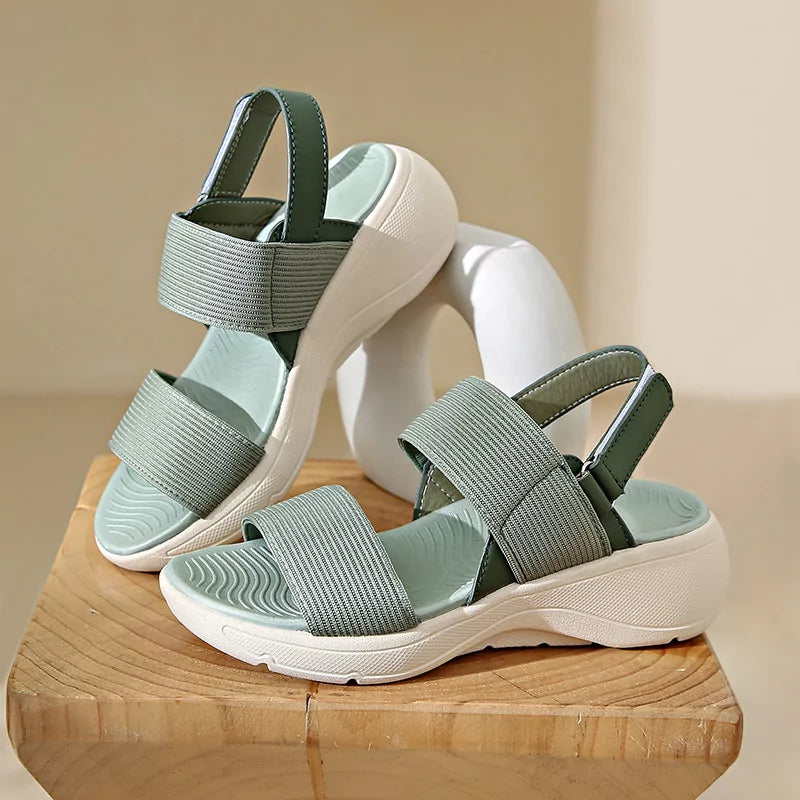 Women's Velcro Platform Sandals