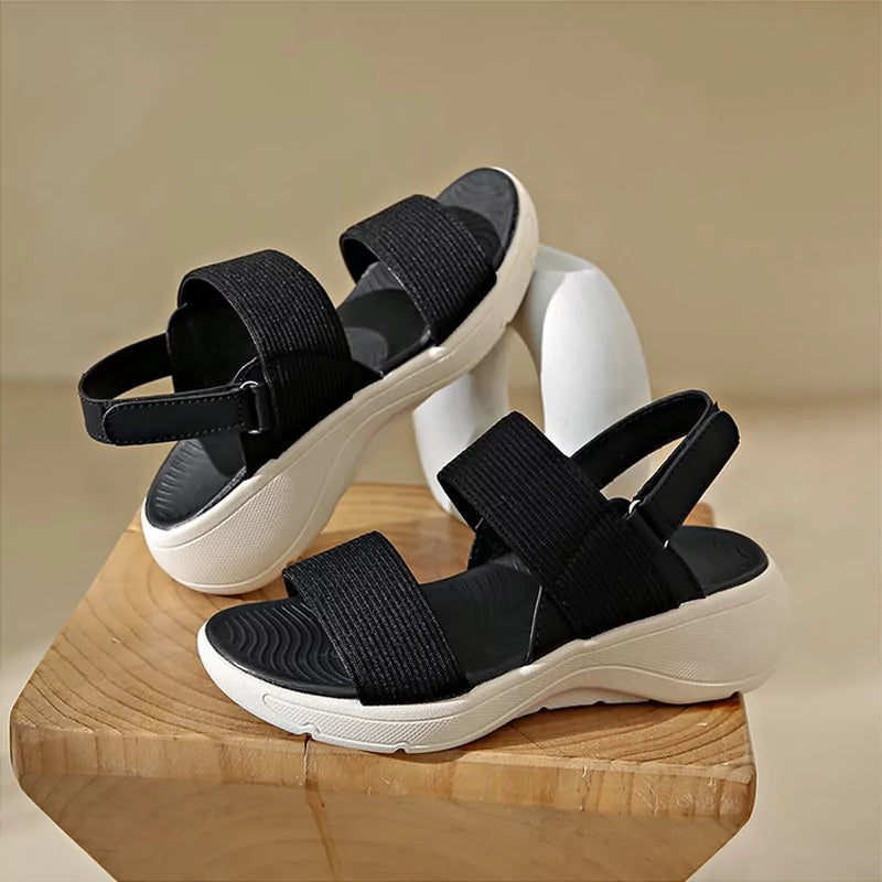 Women's Velcro Platform Sandals