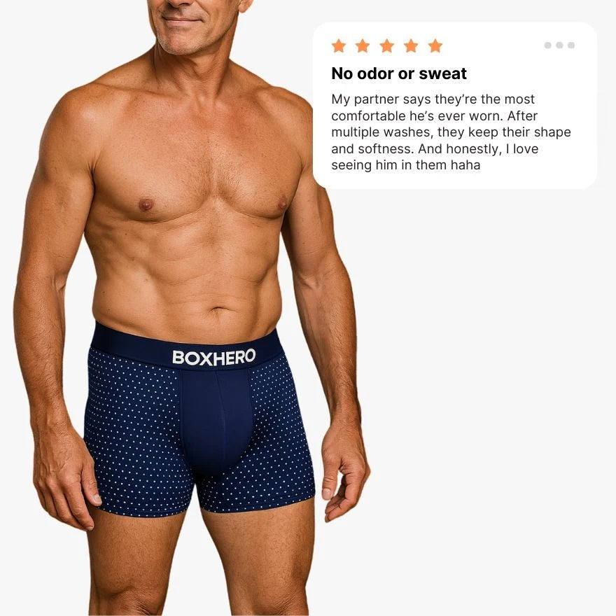 Buy 2 Get 1 Free 🎇Boxers Reinvented: Bamboo Comfort That Moves With You