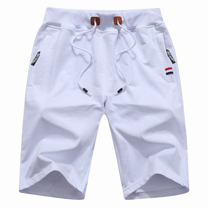 Men's Casual Elastic Waist Drawstring Shorts