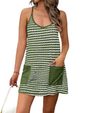 Limited time sale🔥Womens Mini Romper Dress with Built in Shorts