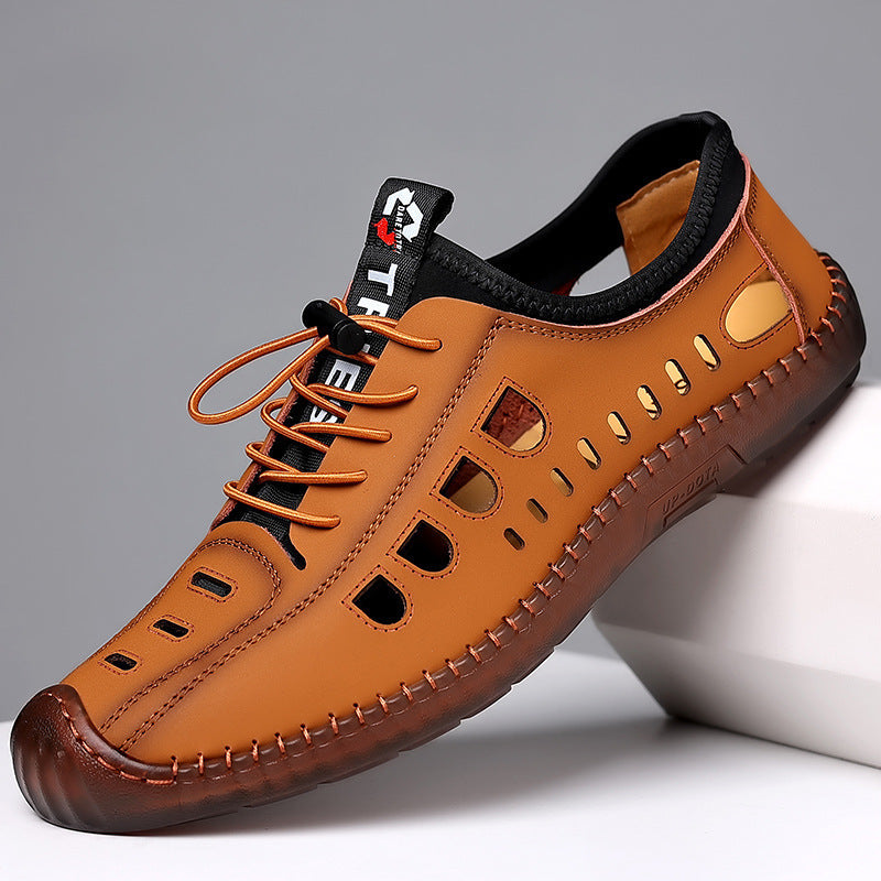 Men's Fashionable Casual Openwork Sandals