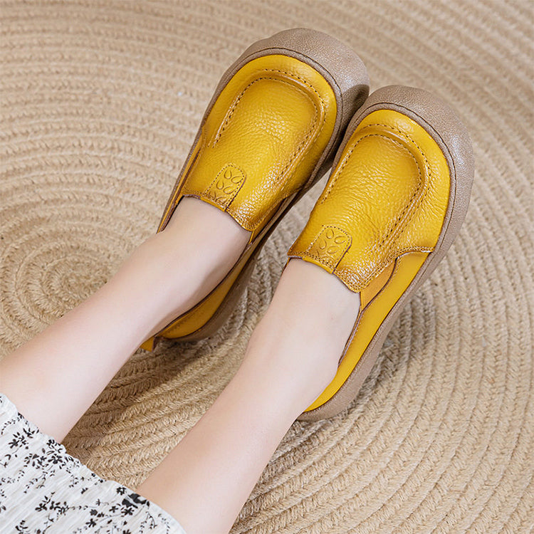 🥿🥿Spring 2026 New Original Leather, Women's Single Shoes With a super soft sole