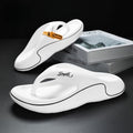 Men's Summer Cloud Flip Flops, Soft Thick Sole Non-Slip Beach Slippers