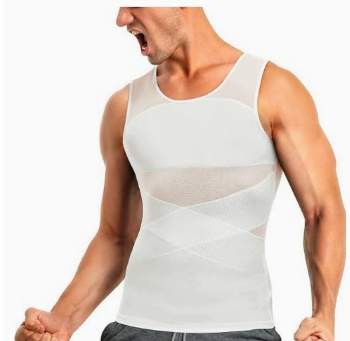 💥Last Day Sale-50% OFF🥰Men's Solid Compression Vest