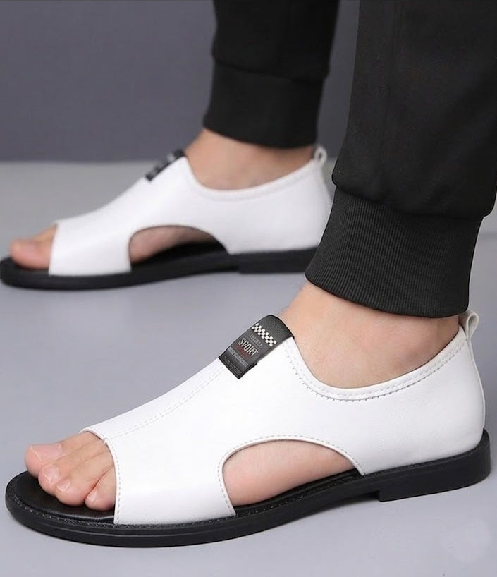 Men's Open-Toe Roman Style Slip-On Sandals