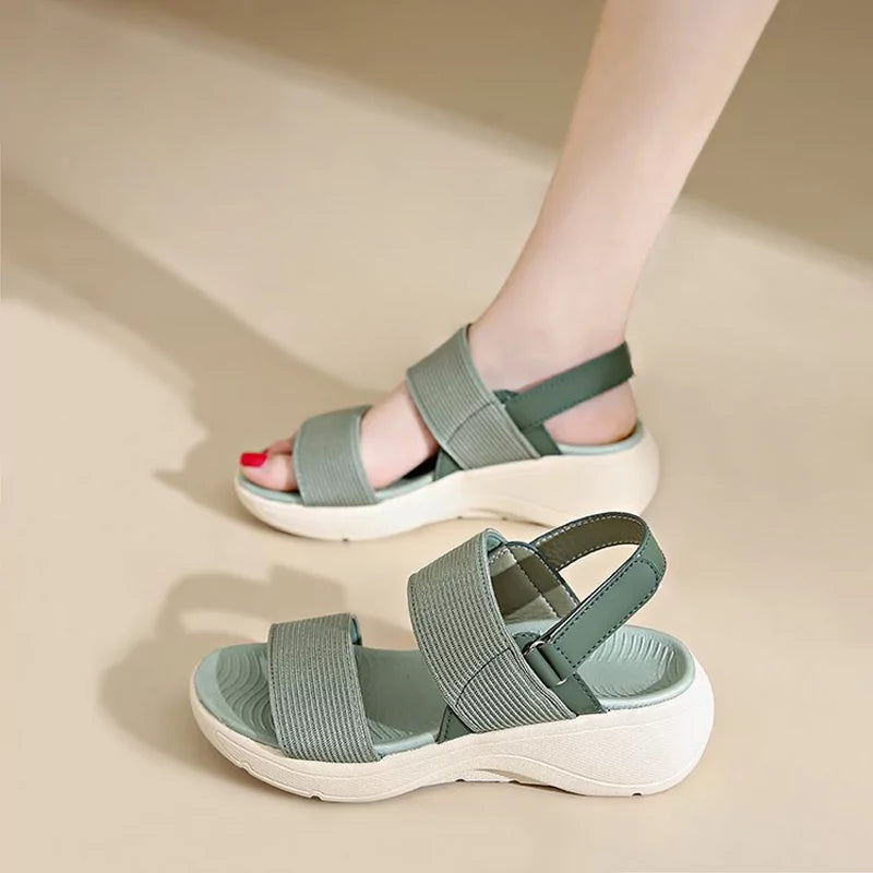 Women's Velcro Platform Sandals