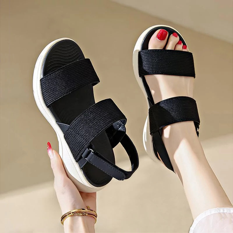 Women's Velcro Platform Sandals
