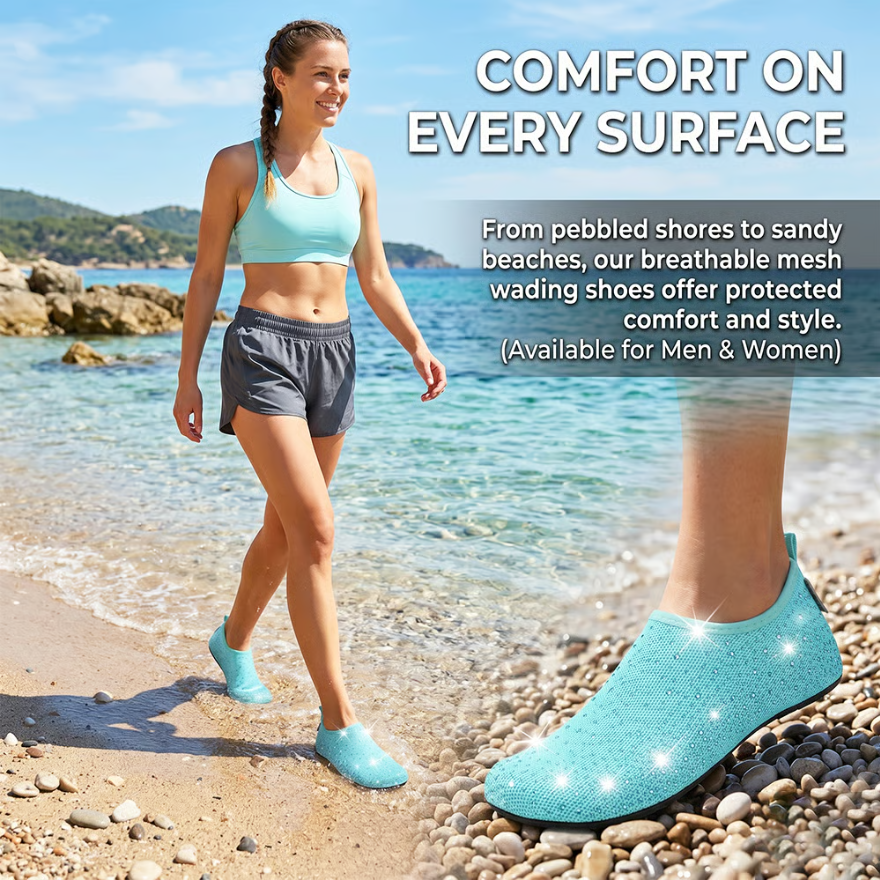 🌊👟Barefoot Water Shoes – Lightweight Aqua Socks for Travel, Beach & Everyday Comfort