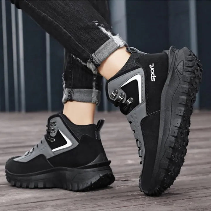 Men's Outdoor Hiking Boots - Waterproof, Non-Slip, Puncture-Proof And Smash-Proof