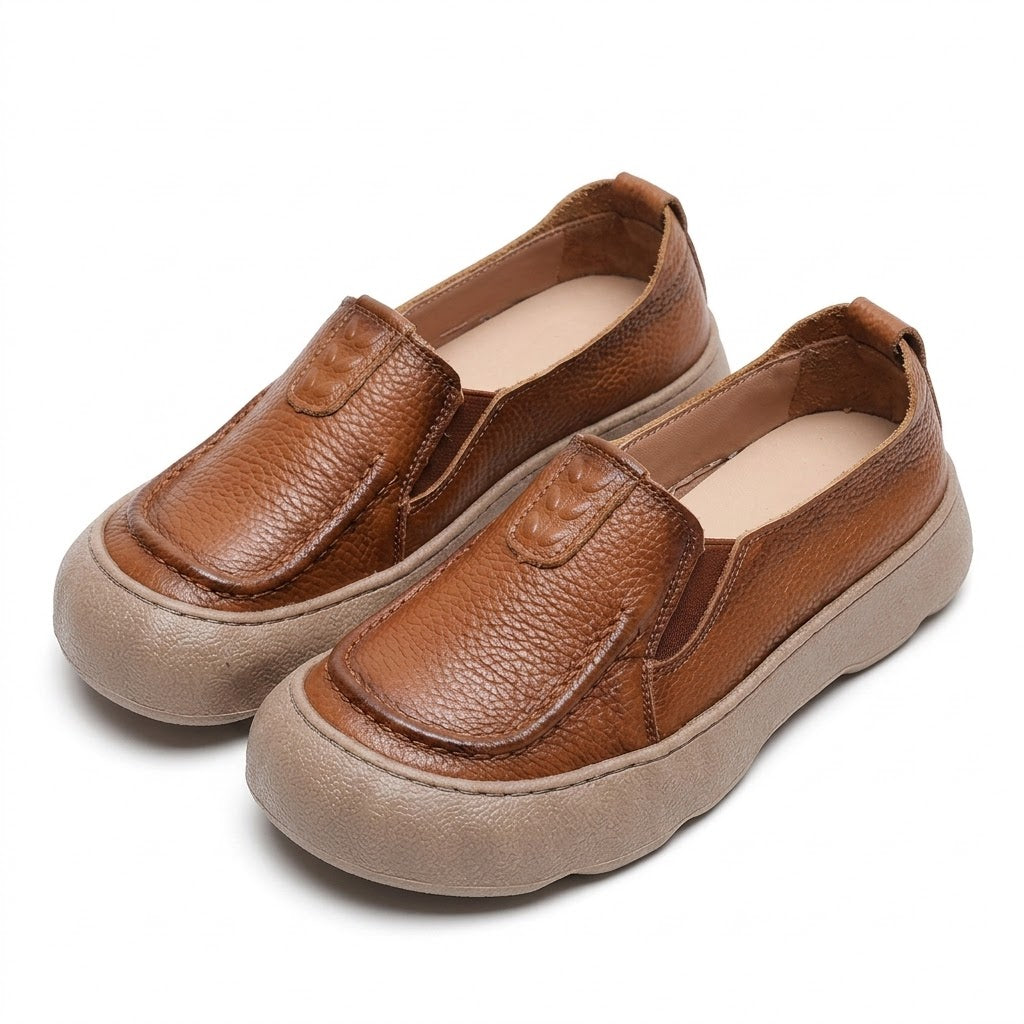 🥿🥿Spring 2026 New Original Leather, Women's Single Shoes With a super soft sole