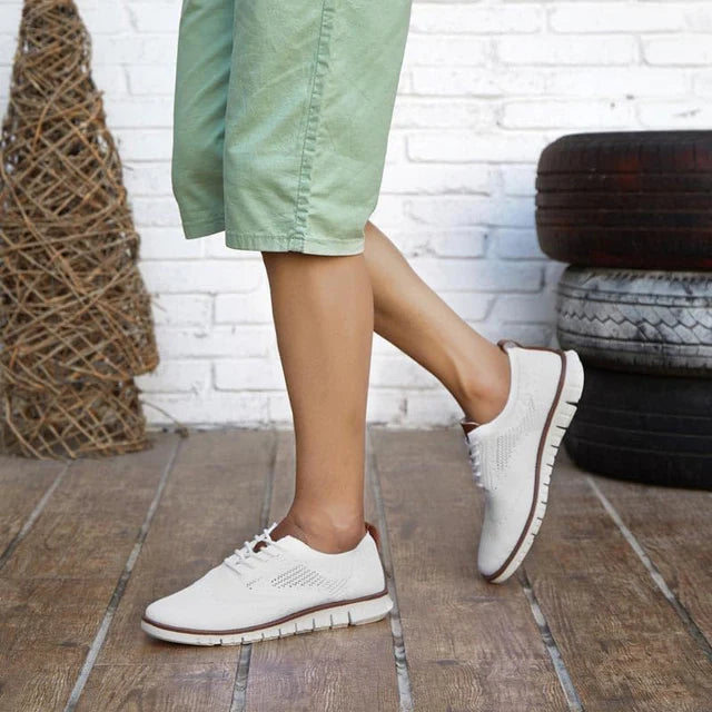Men's Summer Casual Breathable Knit Oxford Shoes