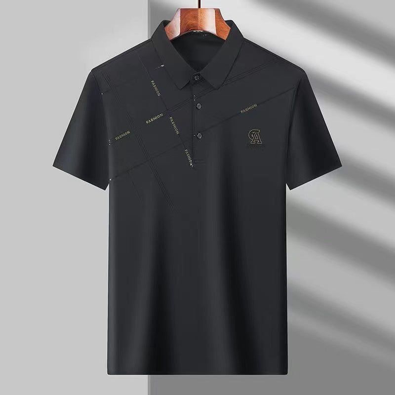 Men's Ice Silk Cool Short Sleeve