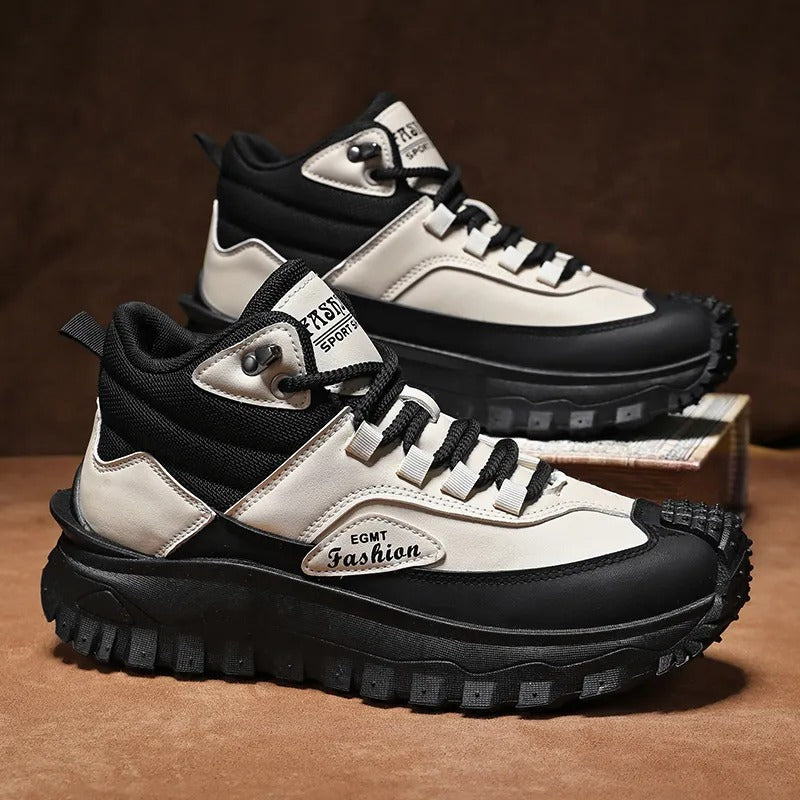 (⏰Limited Time Sale 50% OFF) Men’s Work Hiking Boots – Waterproof, Non-Slip, Puncture and Smash Resistant, Wide Toe, Arch Support – Ideal for Daily Wear and Outdoor Adventures