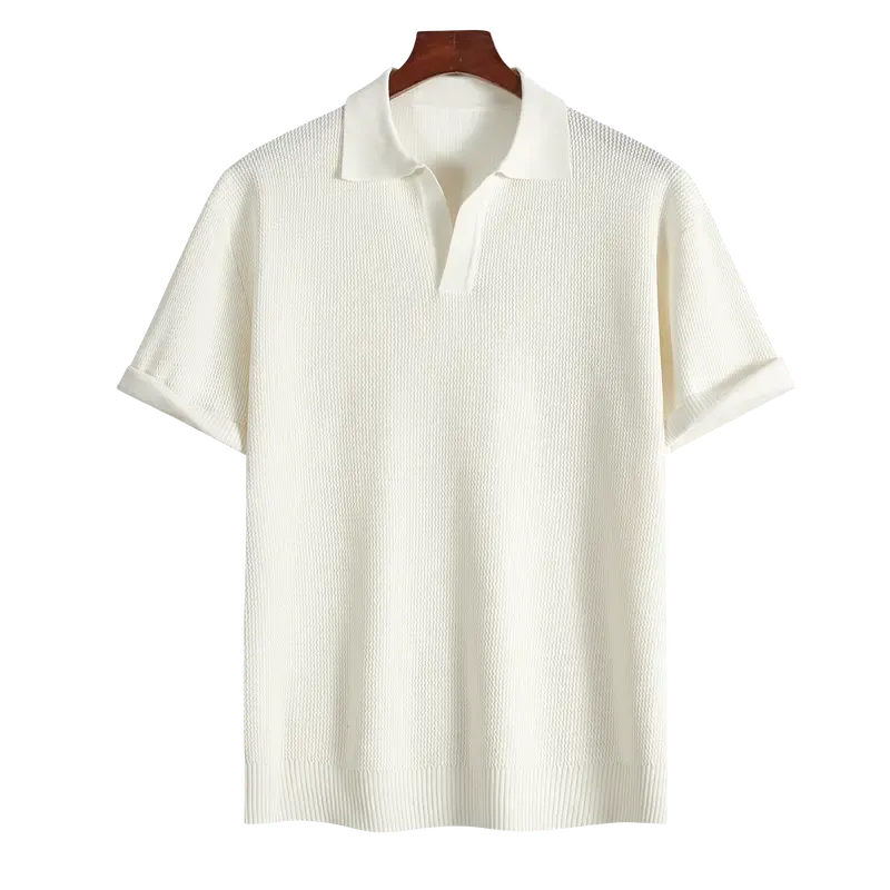 🔥 Limited quantities available, time limited: 57% off! 🎉 Quick-drying short-sleeved T-shirt with a notched lapel for men 💫