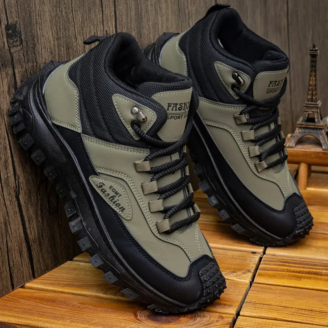 (⏰Limited Time Sale 50% OFF) Men’s Work Hiking Boots – Waterproof, Non-Slip, Puncture and Smash Resistant, Wide Toe, Arch Support – Ideal for Daily Wear and Outdoor Adventures
