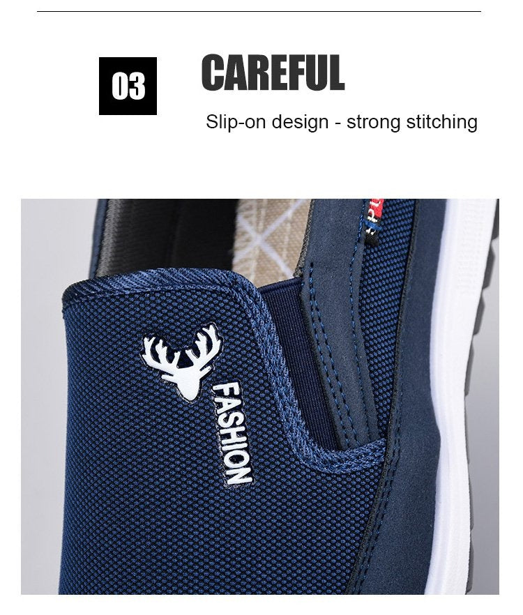 Men's Non-slip Cloth Loafers