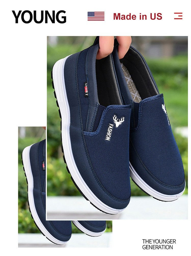 Men's Non-slip Cloth Loafers