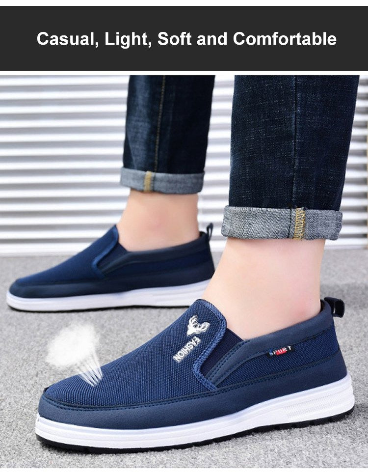 Men's Non-slip Cloth Loafers