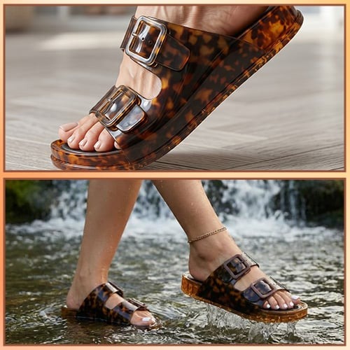 Non-slip Thick-soled Stylish Sandals - Your Cloud-Like Walk into Summer Fashion!