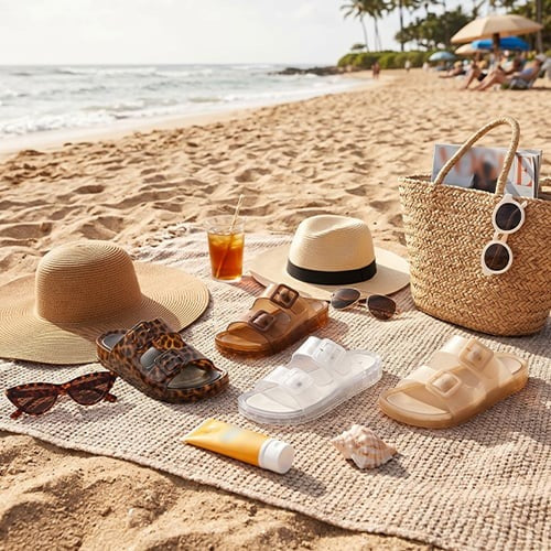 Non-slip Thick-soled Stylish Sandals - Your Cloud-Like Walk into Summer Fashion!
