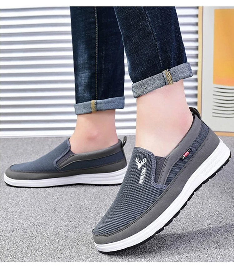 Men's Non-slip Cloth Loafers