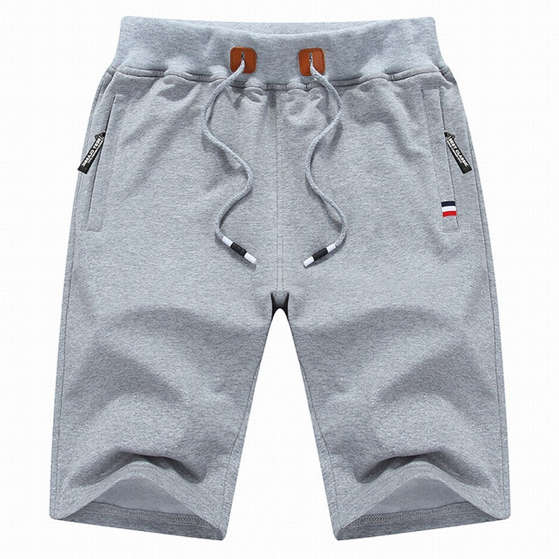 Men's Casual Elastic Waist Drawstring Shorts