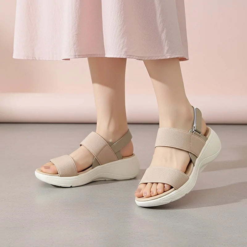 Women's Velcro Platform Sandals